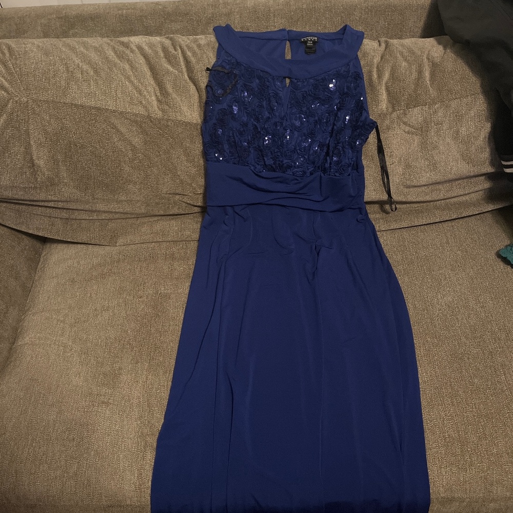 Size 16 blue dress